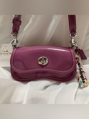 Coachtopia Mini Wavy Dinky Bag Lilac
